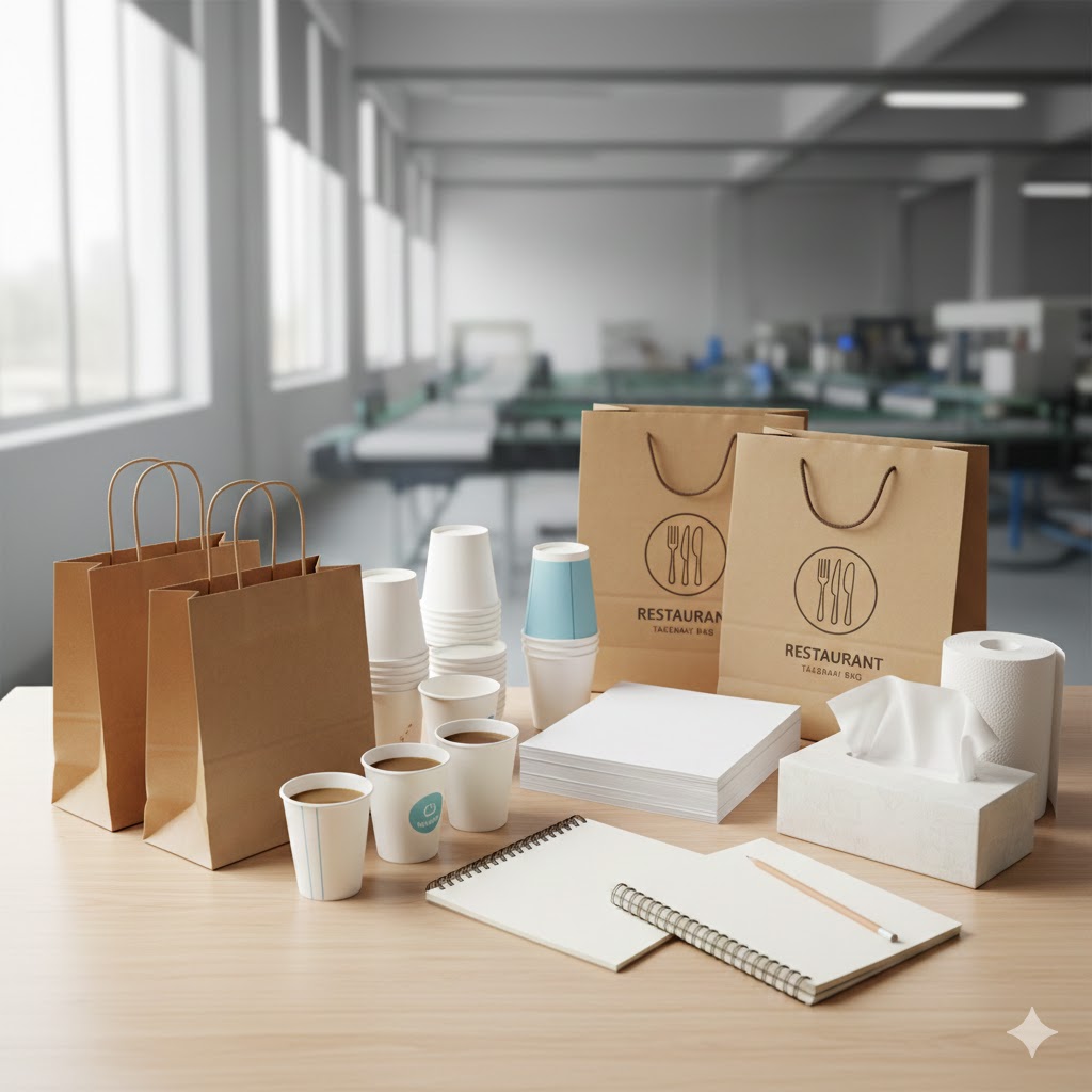 المنتجات الورقية